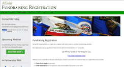 Desktop Screenshot of fundraisingregistration.com